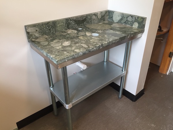 Bathroom During Renovation